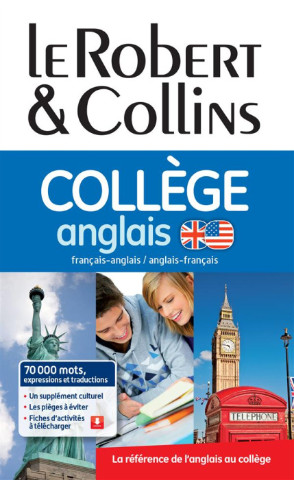 Emprunter Le Robert & Collins Collège Anglais. Dictionnaire Français-anglais/Anglais-français livre