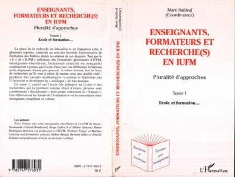 Emprunter Enseignants, formateurs et recherche(s) en iufm tome 1 livre