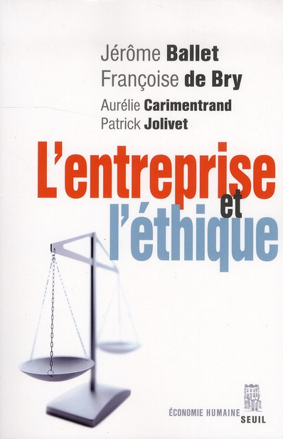 Emprunter L'entreprise et l'éthique. 2e édition revue et augmentée livre