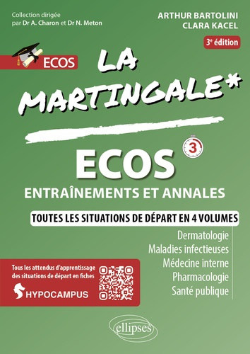 Emprunter ECOS - DERMATOLOGIE - MALADIE INFECTIEUSE - MEDECINE INTERNE - PHARMACOLOGIE - SANTE PUBLIQUE livre
