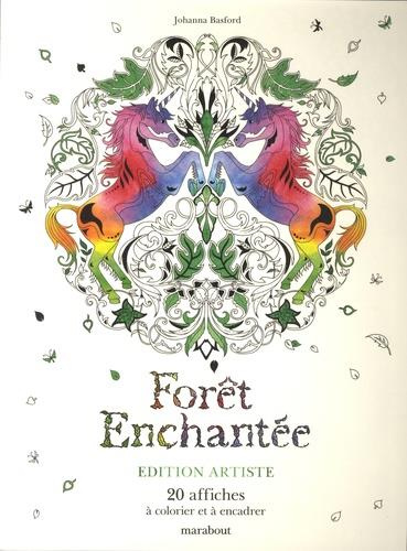 Emprunter Forêt enchantée. 20 affiches à colorier et à encadrer livre
