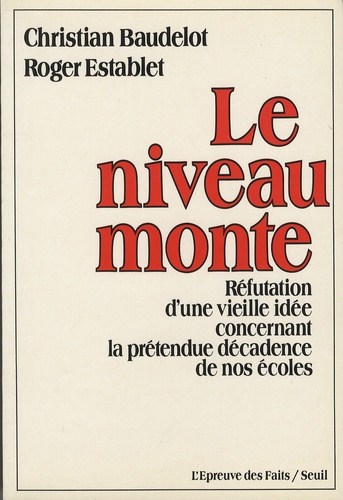 Emprunter Le niveau monte livre
