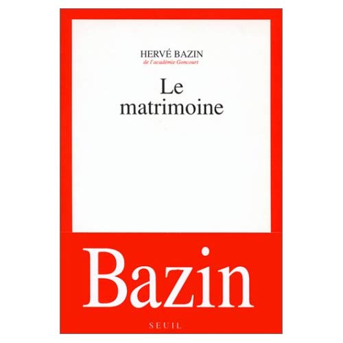 Emprunter Le matrimoine livre