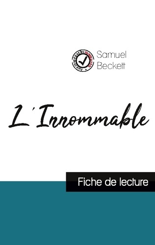 Emprunter L'Innommable de Samuel Beckett (fiche de lecture et analyse complète de l'oeuvre) livre