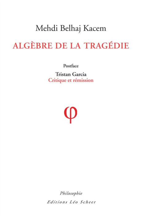 Emprunter Algèbre de la tragédie livre