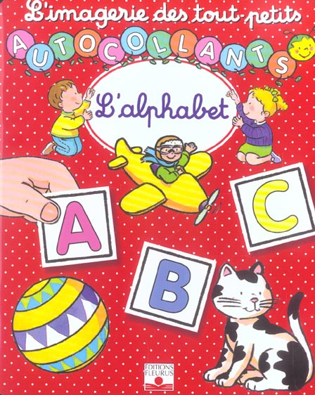 Emprunter L'alphabet. Autocollants livre