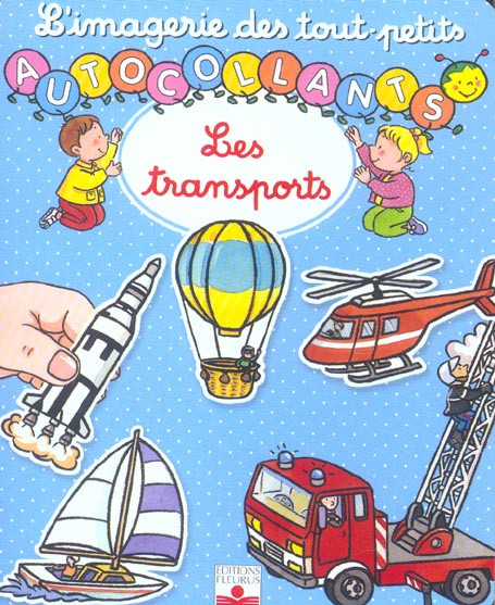 Emprunter Les transports. Autocollants livre