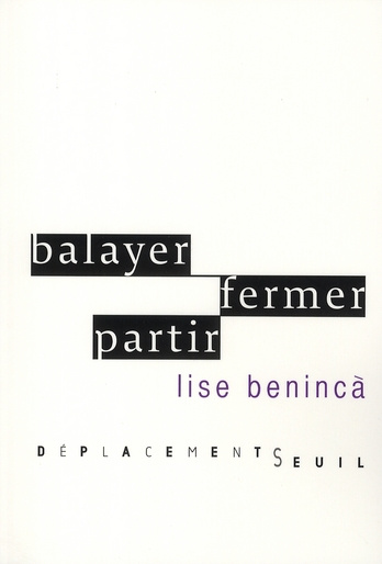 Emprunter Balayer, fermer, partir livre