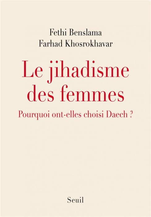 Emprunter Le jihadisme des femmes. Pourquoi ont-elles choisi Daech ? livre