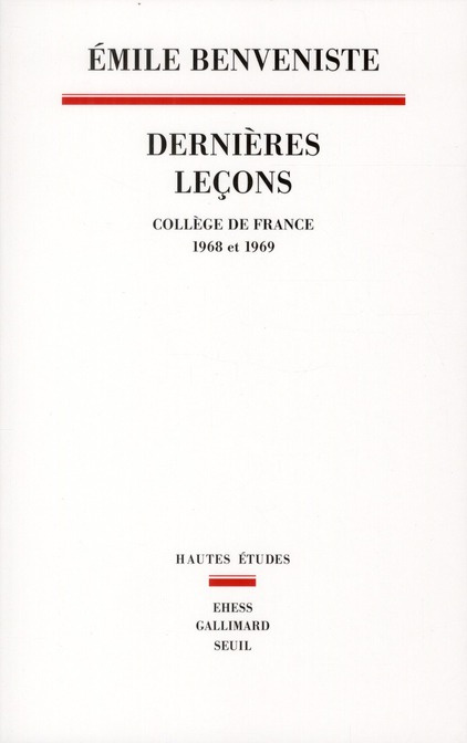 Emprunter Dernières leçons. Collège de France 1968 et 1969 livre
