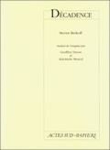 Emprunter Décadence livre