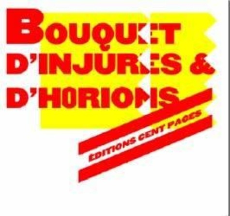 Emprunter Bouquet d'injures et d'horions livre