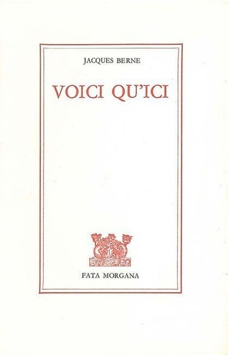 Emprunter VOICI QU'ICI livre