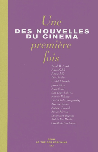 Emprunter Des nouvelles du cinéma Tome 3 : Une première fois livre