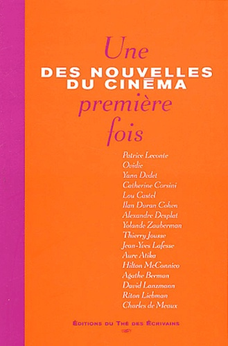 Emprunter Des nouvelles du cinéma. Une première fois livre