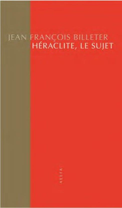 Emprunter Héraclite, le sujet livre