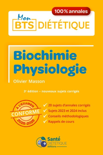 Emprunter Biochimie Physiologie livre