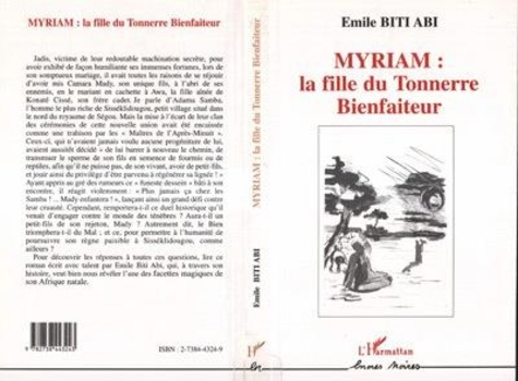 Emprunter Myriam: la fille du Tonnerre Bienfaiteur livre