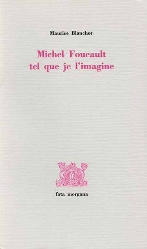 Emprunter MICHEL FOUCAULT TEL QUE JE L'IMAGINE livre