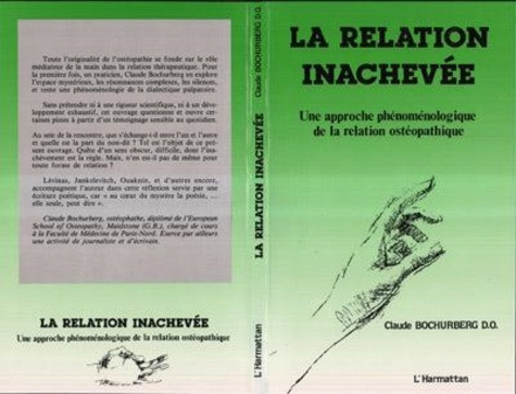 Emprunter La relation inachevée. Une approche phénoménologique de la relation ostéopathique livre