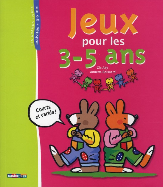 Emprunter Jeux pour les 3-5 ans livre