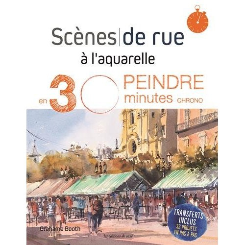 Emprunter Scènes de rue à l'aquarelle livre
