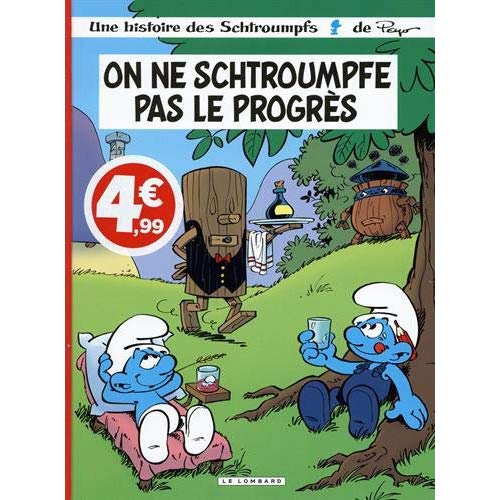 Emprunter Les Schtroumpfs Tome 21 : On ne schtroumpfe pas le progrès livre