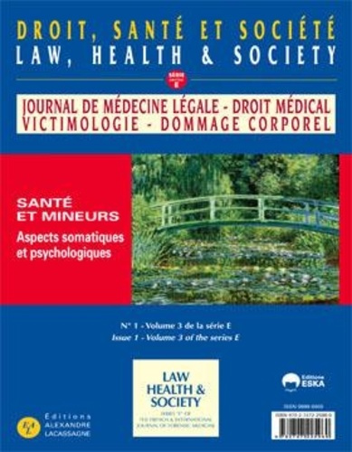 Emprunter Journal de médecine légale Volume 3 N° 1/2016 livre