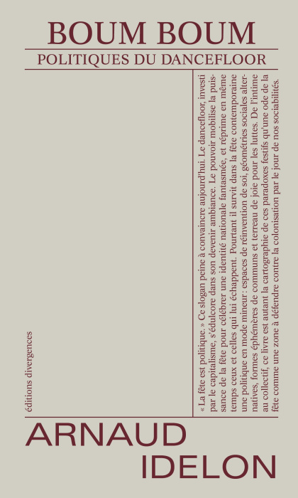 Emprunter Boum Boum. Politiques du dancefloor livre