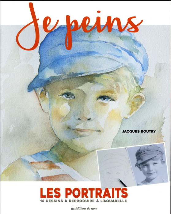 Emprunter Je peins. Les portraits, 16 dessins à reproduire à l'aquarelle livre