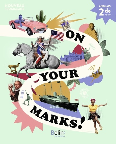 Emprunter Anglais 2de On your marks! Livre de l'élève, Edition 2025 livre