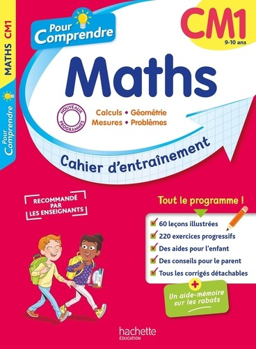 Emprunter Maths CM1. Cahier d'entraînement livre