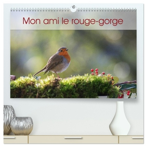 Emprunter Mon ami le rouge-gorge (Calendrier mural 2026 DIN A2 vertical) calendrier de bureau. Une année de l livre