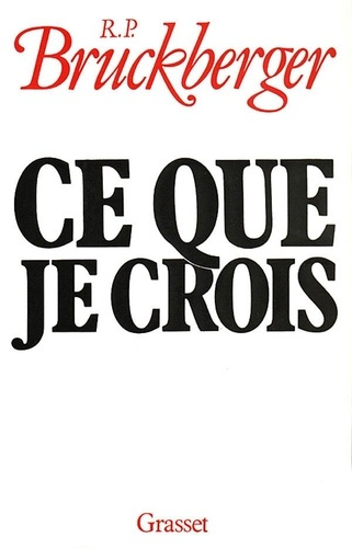 Emprunter Ce que je crois livre