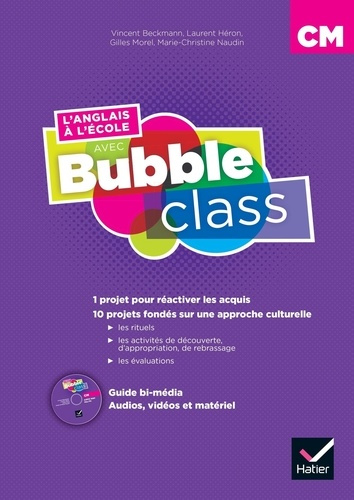 Emprunter L'anglais à l'école avec Bubble Class CM. Edition 2025. Avec 1 Clé USB livre