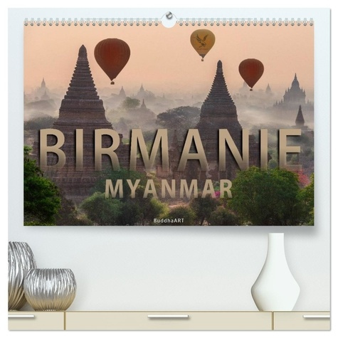 Emprunter BIRMANIE MYANMAR (Calendrier mural 2026 DIN A2 vertical) calendrier de bureau. La Birmanie est l'un livre