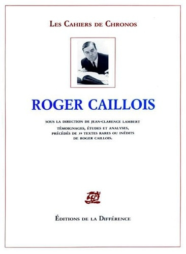Emprunter ROGER CAILLOIS. Témoignages, études et analyses livre
