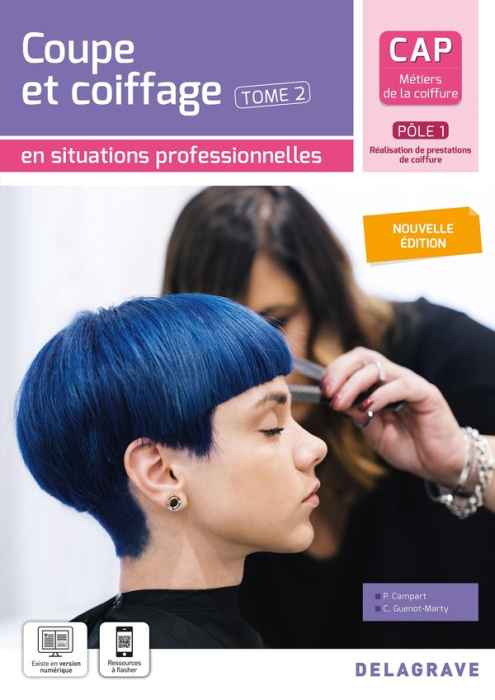 Emprunter En situations professionnelles Coupe et coiffage . Tome 2, CAP Métiers de la coiffure, Edition 2025 livre