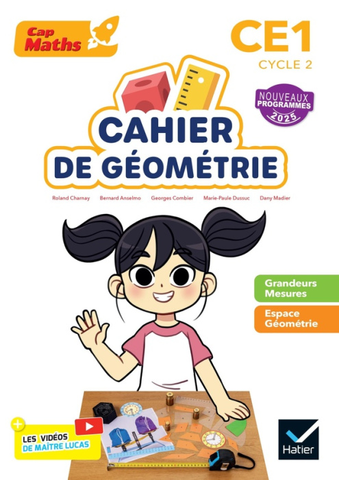 Emprunter Cahier de géométrie CE1 Cap Maths. Edition 2025 livre