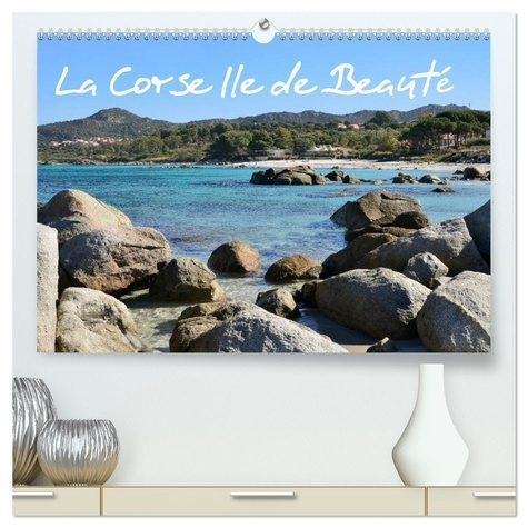 Emprunter La Corse Ile de Beauté (Calendrier mural 2026 DIN A2 vertical) calendrier de bureau. Calendrier de livre