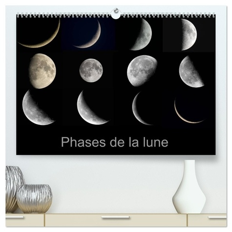 Emprunter Phases de la lune (Calendrier mural 2026 DIN A2 vertical) calendrier de bureau. Les différentes pha livre