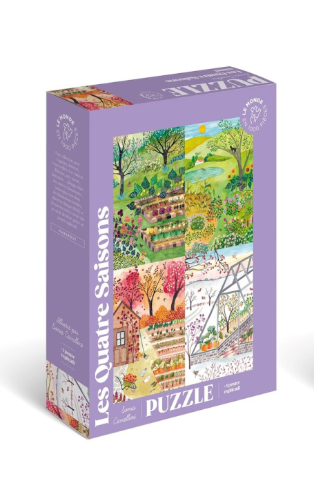 Emprunter PUZZLE 1000 PIECES - LES QUATRE SAISONS livre