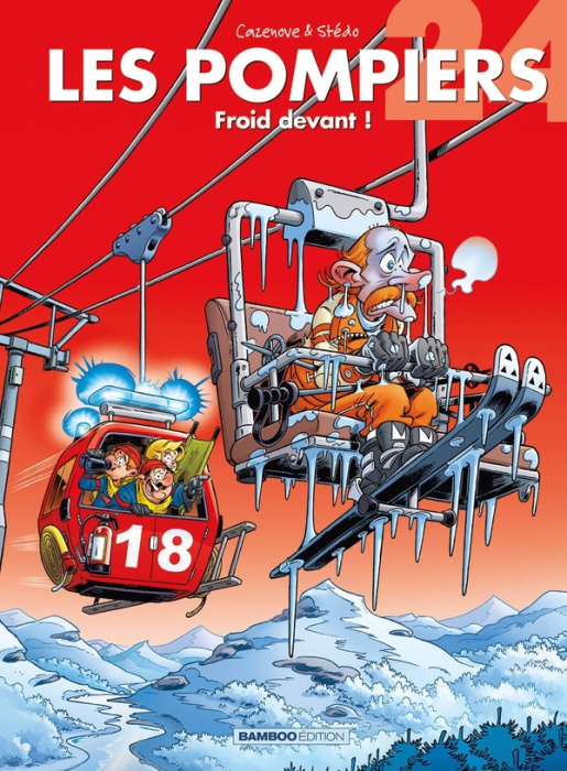 Emprunter Les Pompiers Tome 24 : Froid devant ! livre