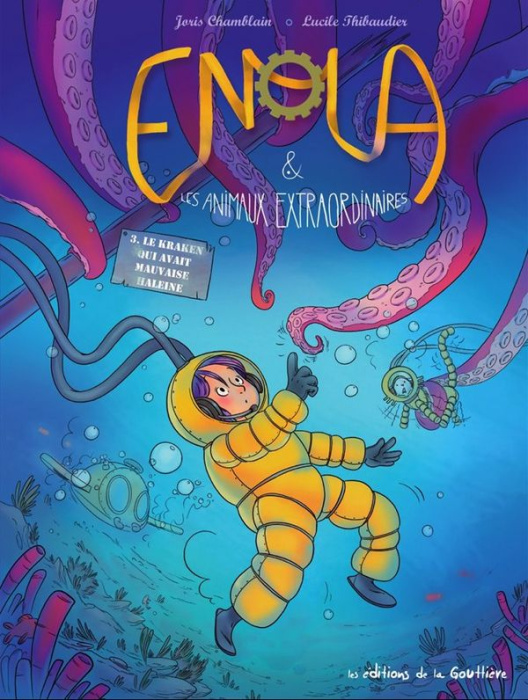 Emprunter Enola et les animaux extraordinaires Tome 3 : Le kraken qui avait mauvaise haleine livre