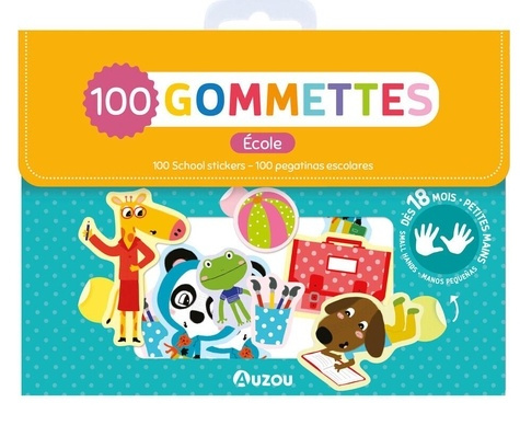 Emprunter Ecole. 100 gommettes livre