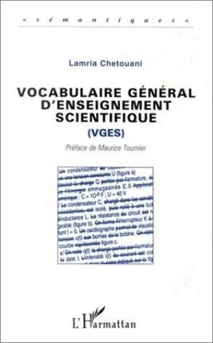 Emprunter Vocabulaire général d'enseignement scientifique, VGES livre