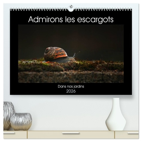 Emprunter Admirons les escargots (Calendrier mural 2026 DIN A2 vertical) calendrier de bureau. Dans nos jardi livre