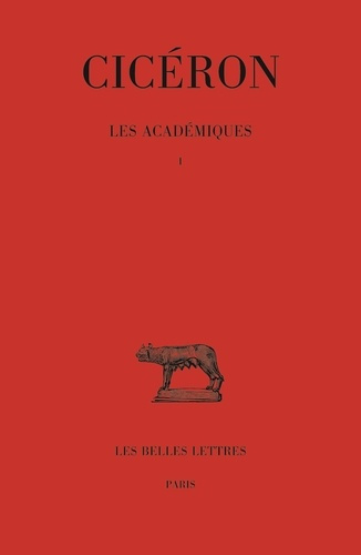 Emprunter Les académiques. Tome 1, Edition bilingue français-latin livre