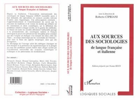 Emprunter Aux sources des sociologies de la langue française et italienne. [congrès, Rome livre