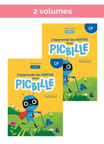 Emprunter J'apprends les maths avec Picbille CP. Fichier en 2 volumes, Edition 2025 livre
